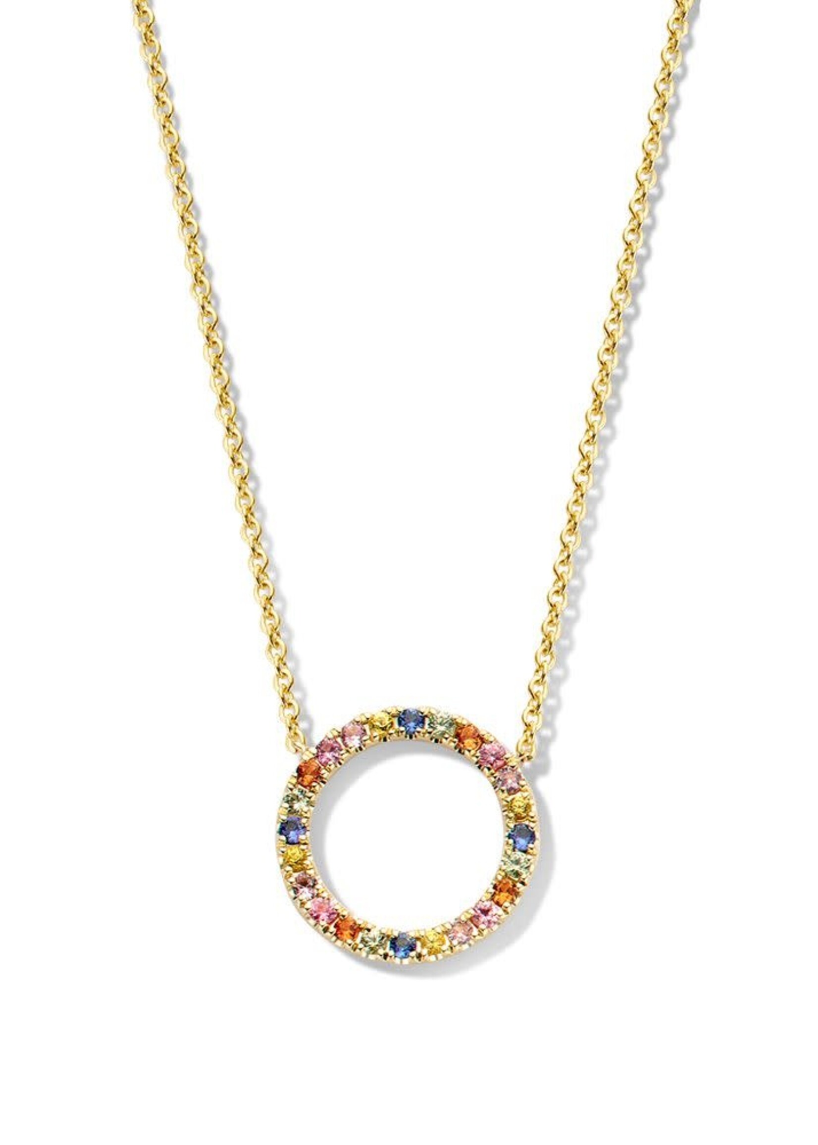 Gouden Haag Jewellery Yellow Gold Sapphire Necklace