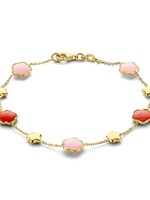 Gouden Haag Jewellery Geelgouden Armband met Edelstenen