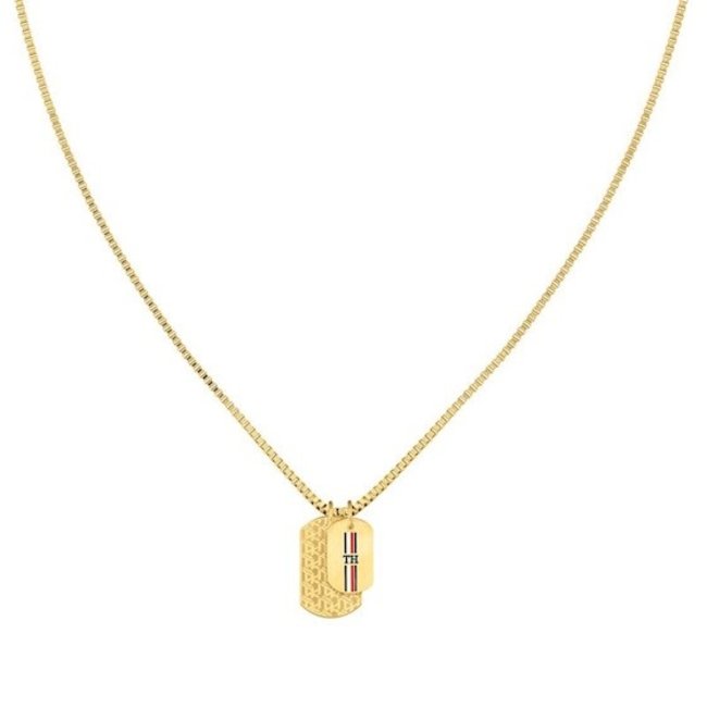 Tommy Hilfiger Necklaces Double Dog Tag