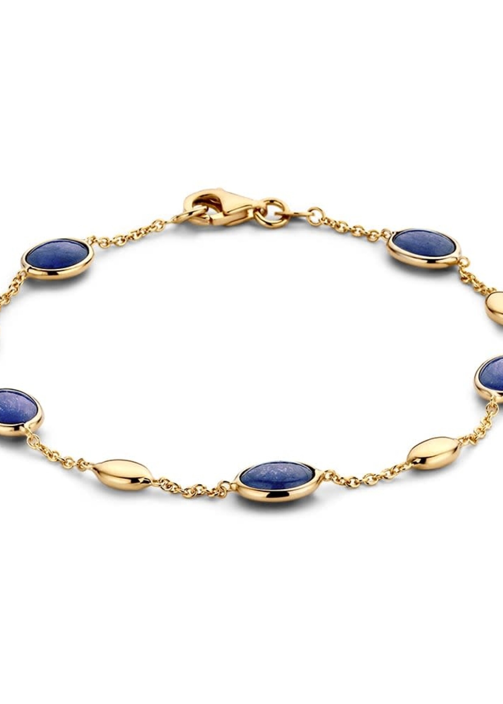 Gouden Haag Jewellery Gold Bracelet with Sapphire