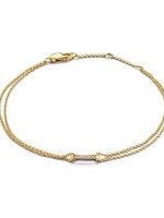 Gouden Haag Jewellery Armband Briljant 0,06 crt.