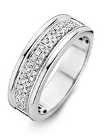 Gouden Haag Jewellery White gold Ring with Brilliant 0.25 crt