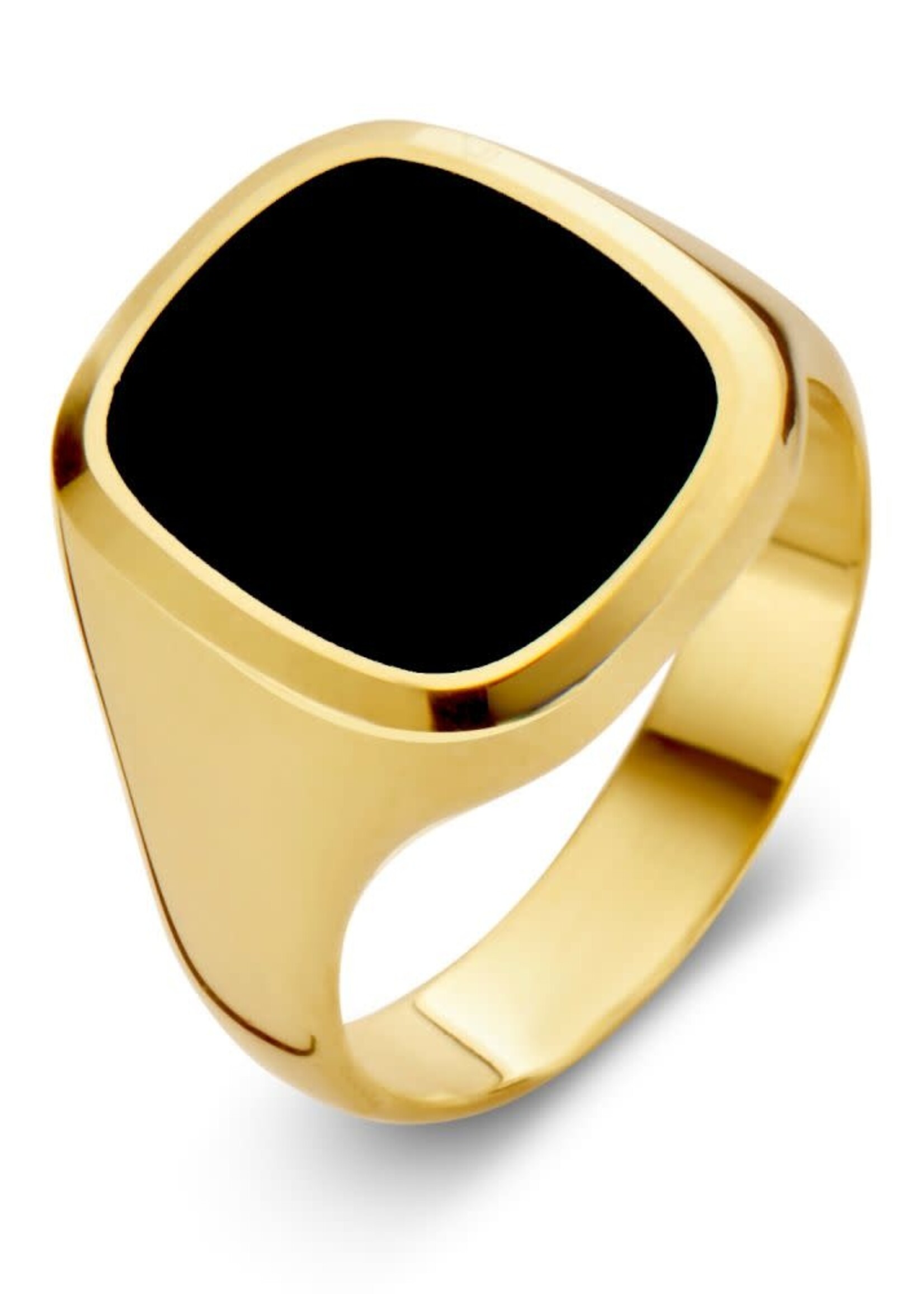 Gouden Haag Jewellery Zegelring Stomphoek Onyx