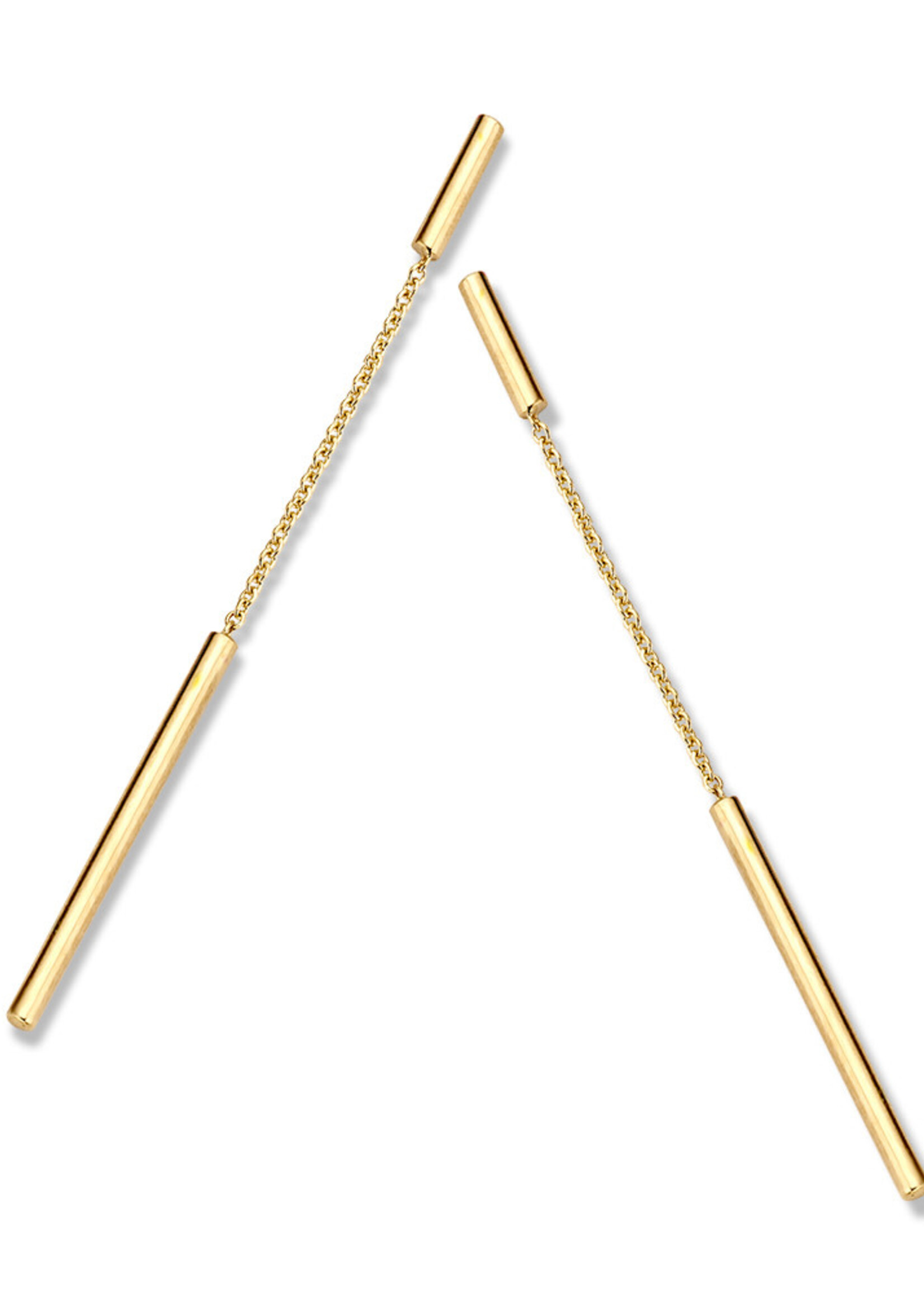 Gouden Haag Jewellery Geelgouden Oorstekers