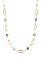 Gouden Haag Jewellery Geelgouden Collier Topaas