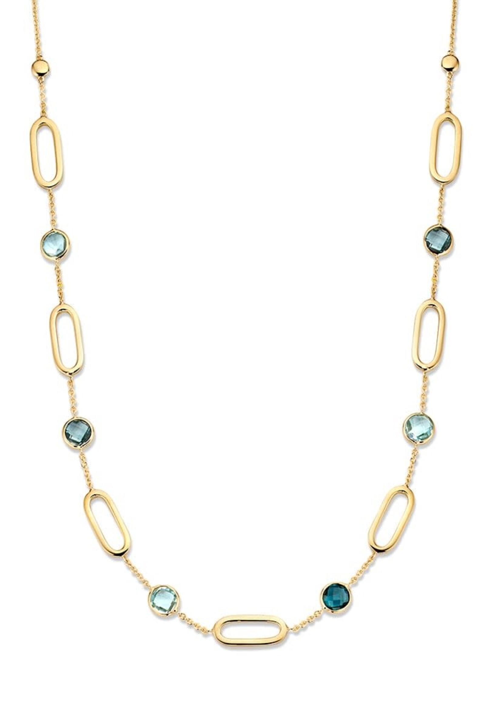 Gouden Haag Jewellery Geelgouden Collier Topaas