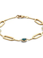 Gouden Haag Jewellery Geelgouden Armband London Topaas