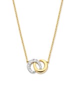 Necklace Bicolor Brilliant 0.06 crt