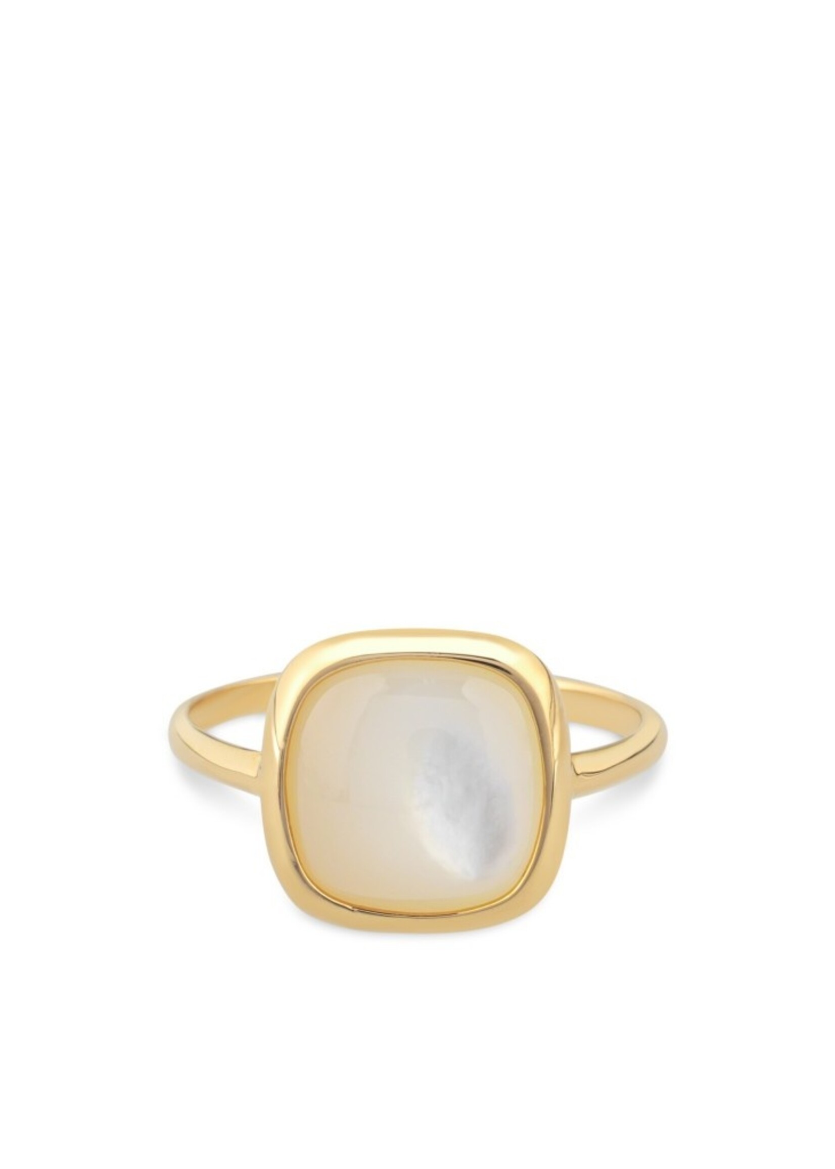 Italo Bottene Gold Ring Mother of Pearl