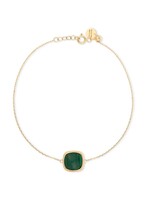 Italo Bottene Gouden Armband 14 CT Malachite