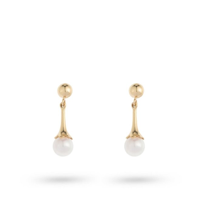 Leoni Jewellery GOLD EARRING 14 CT WITH PEARL