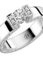 Gouden Haag Jewellery Trouwring Diamant Witgoud 1.34 ct