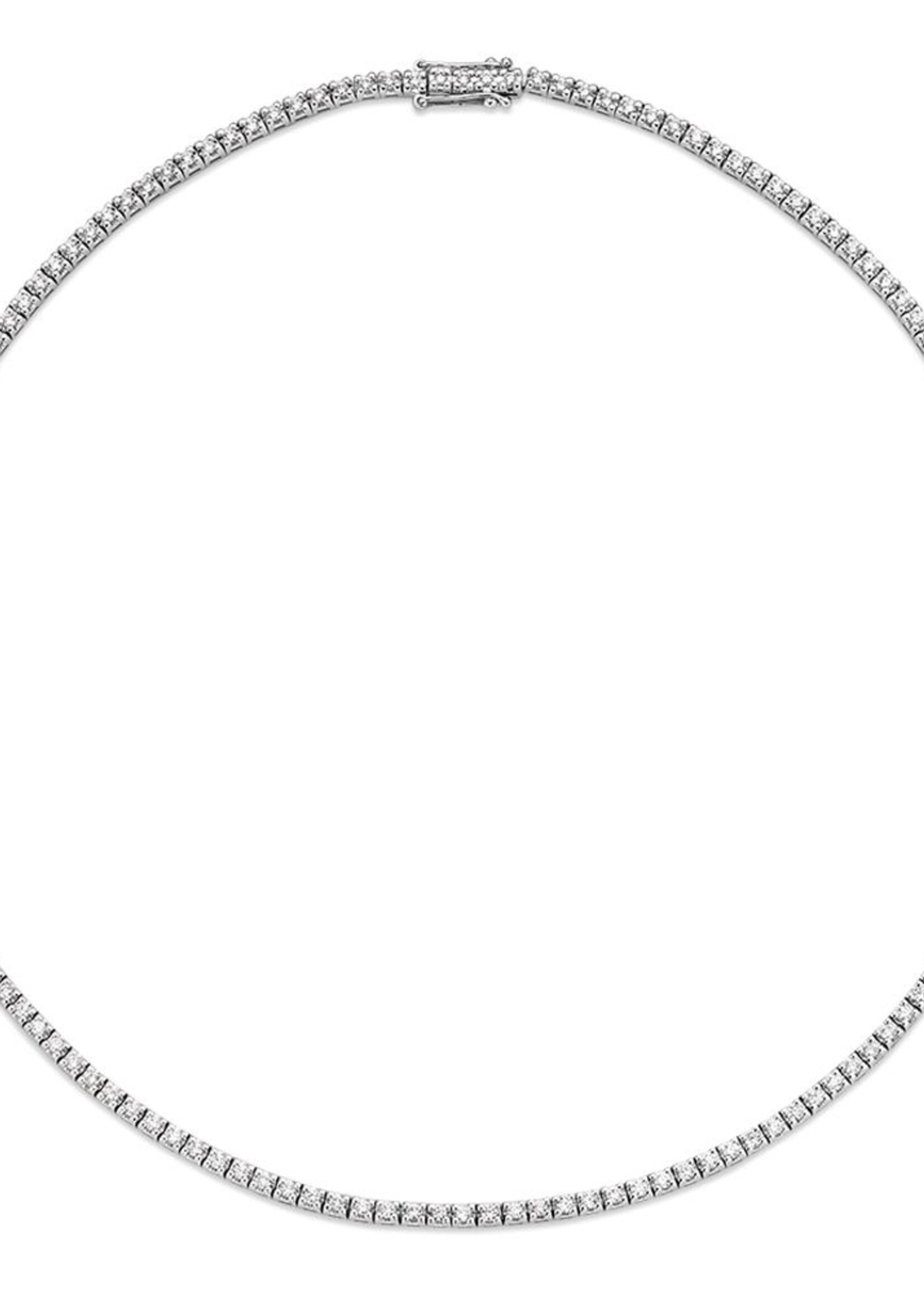 Gouden Haag Jewellery Necklace White Gold Brilliant 4.71 ct.