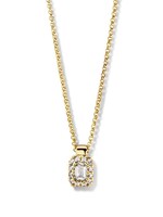 Gouden Haag Jewellery Collier Geelgoud Briljant 0,24 crt.