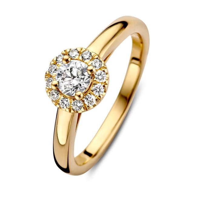 diamond yellow ring