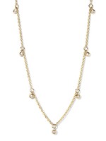 Gouden Haag Jewellery Geelgoud Collier met Briljant 0,25 crt.