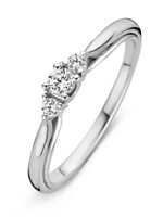 Gouden Haag Jewellery Diamond Ring White Gold 0.19ct
