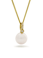 Kobu Parels Summer Hanger Parel Diamant 0.03 ct