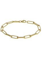 Gouden Haag Jewellery Armband Paperclip 585