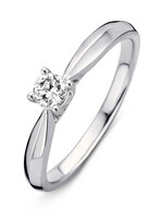Excellent Jewelry Diamant Solitair Ring 0.24 crt