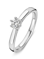 Excellent Jewelry Diamant Solitair Ring 0.24 crt