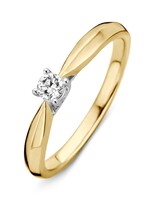 Excellent Jewelry Solitair Diamond Ring   0.15 ct
