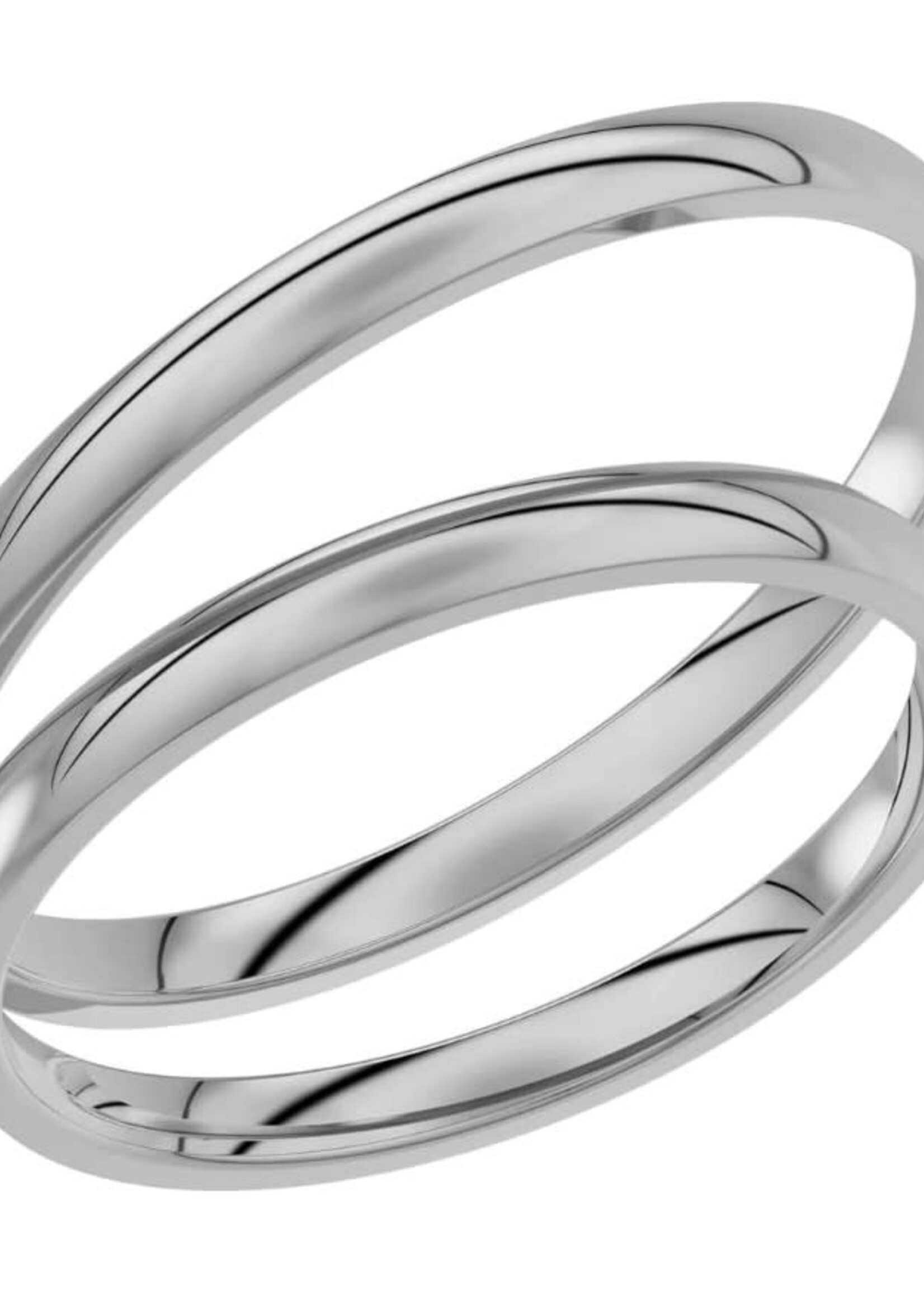 Klassieke 14 k Geelgouden Trouwring 2 mm