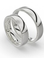 Classic White Gold Wedding Ring 5.0 mm