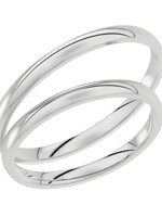 Klassieke Wigouden 14 k Trouwring 2 mm Breed