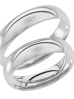 Klassieke Trouwring Platina 5.0 mm