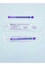 10x Sterifeed 1ml - Sterile Colostrum Collector - Breast feeding Syringes 