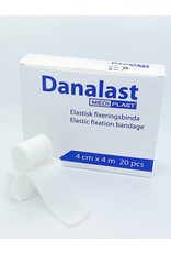 Mediplast Danalast Elastic Fixation Bandages 4cm x 4m - Box with 20 rolls