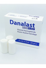 Mediplast Danalast elastic fixation bandage 6cm x 4m - Box with 20 rolls