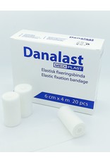 Mediplast Danalast elastic fixation bandage 6cm x 4m - Box with 20 rolls