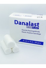 Mediplast Danalast Elastic Fixation Bandages 8cm x 4m- Box with 20 rolls