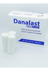 Mediplast Danalast elastisch fixatiewindsel 8 cm x 4m - Doos 20 Stuks