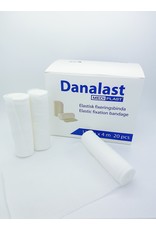 Mediplast Danalast elastisch fixatiewindsel 12 cm x 4m - Doos 20 Stuks