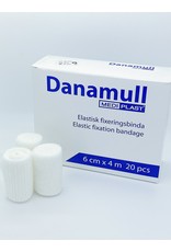 Mediplast Danamull Elastic Fixation Bandage 6cm x 4m - Box with 20 rolls