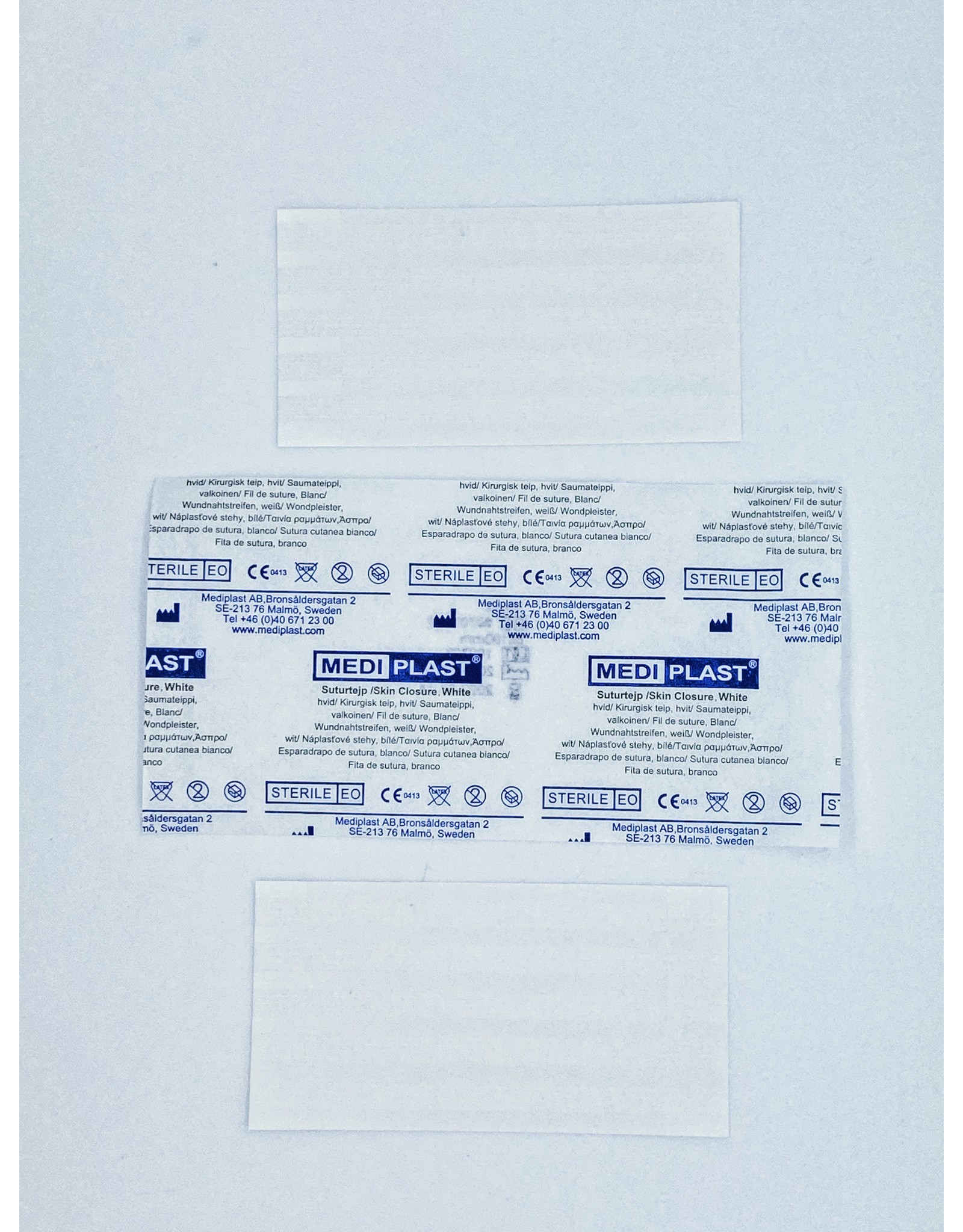 Mediplast Mediplast  Wound Closure Surture Strips 6mm x 100mm - 10 pieces