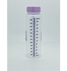 Sterifeed Moedermelk Bewaarfles 250ml Wegwerp - Steriel