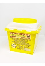 Sanypick Sanypick Biocompact Sharps Container 1,8 Liters