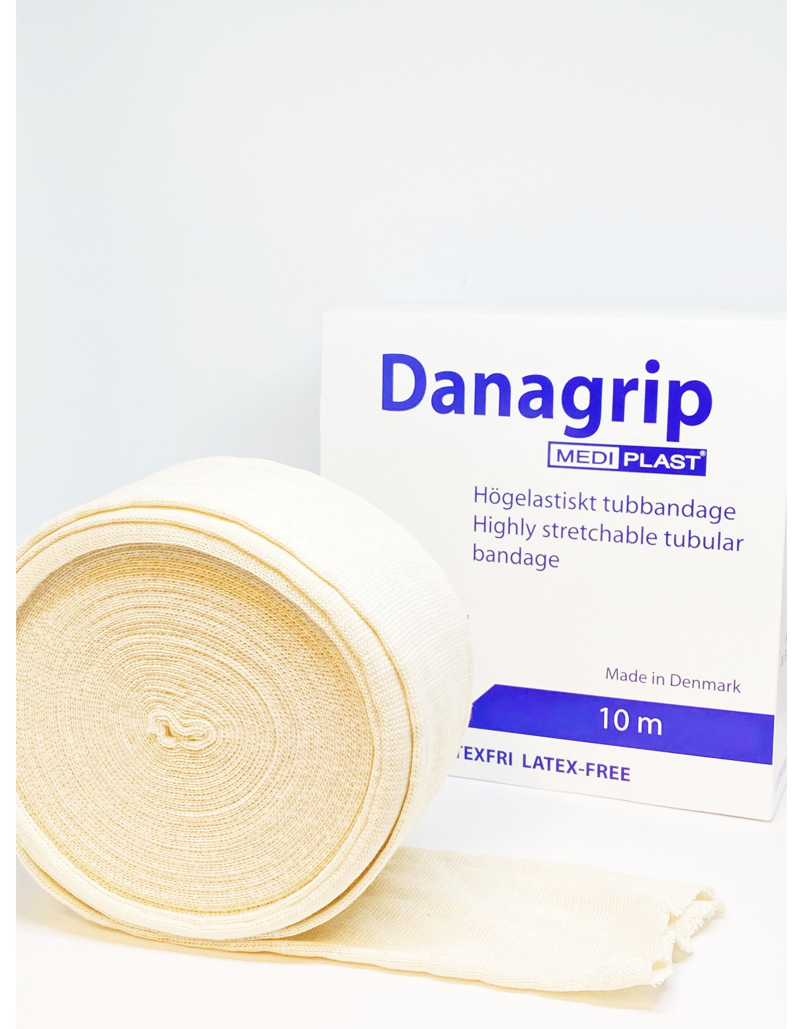 Mediplast Danagrip Compressief Buisverband voor benen en knieën 8,75cm x 10m