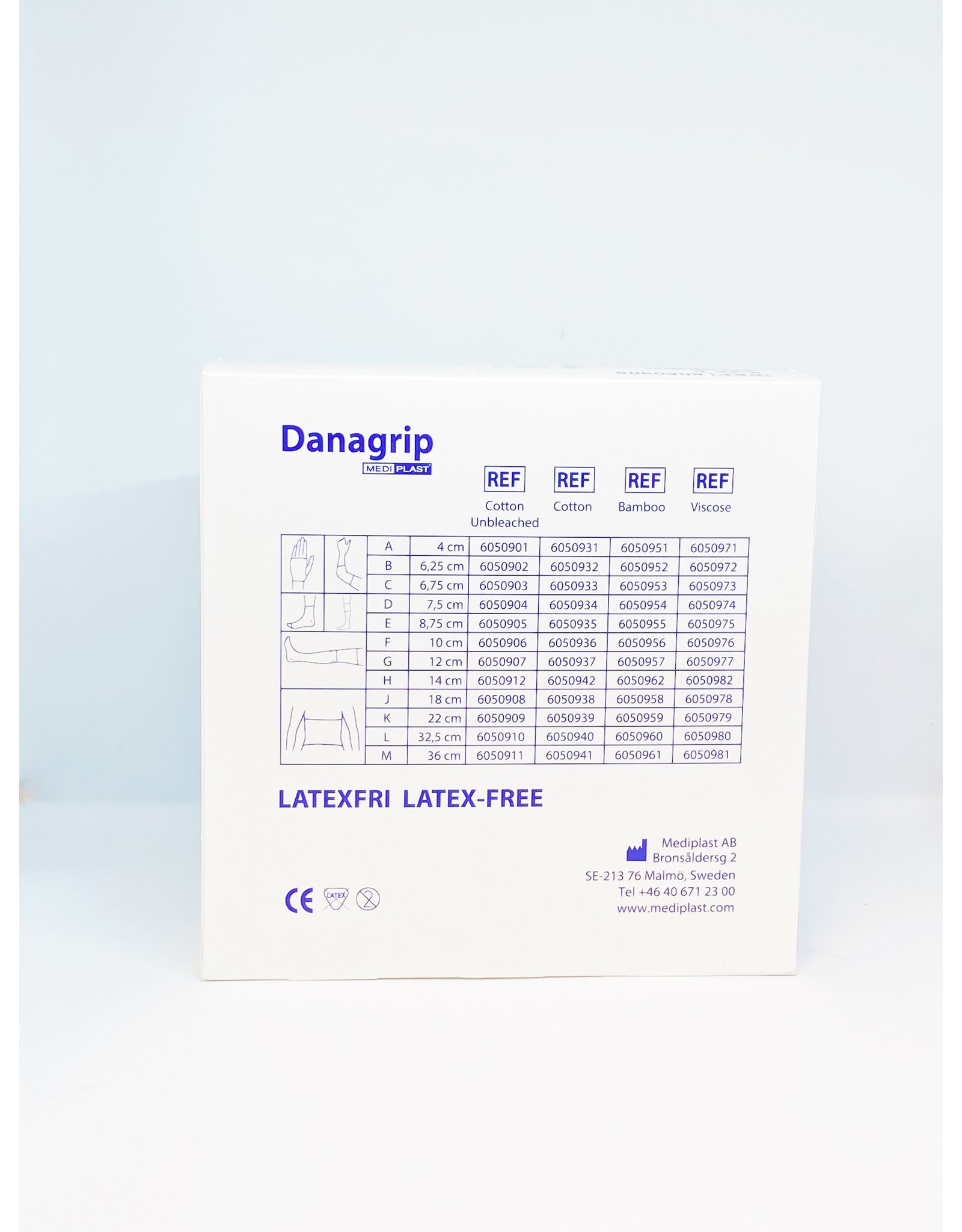 Mediplast Danagrip Compressief Buisverband voor benen en knieën 8,75cm x 10m