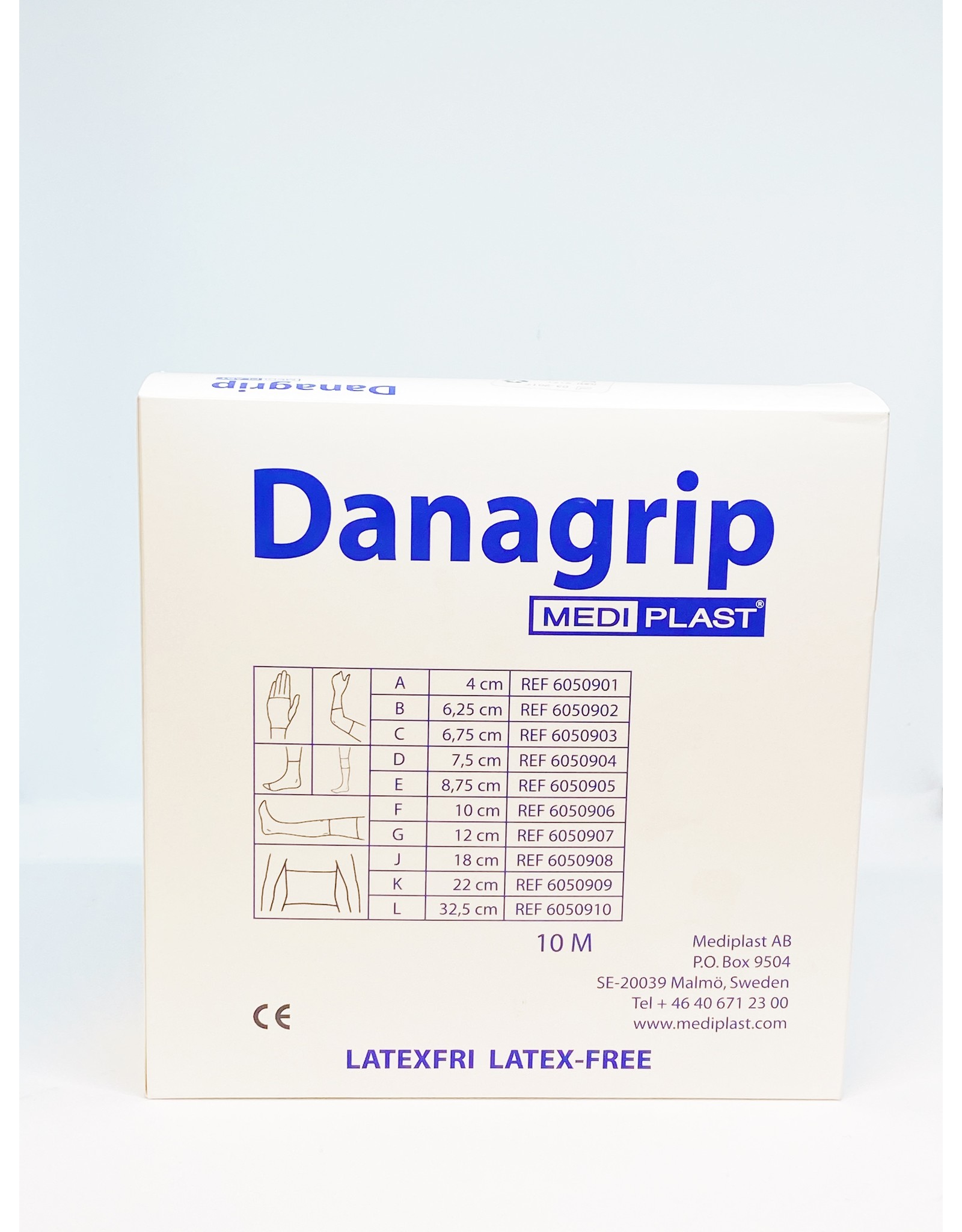 Mediplast Danagrip Compressief Buisverband voor dijen 10cm x 10m