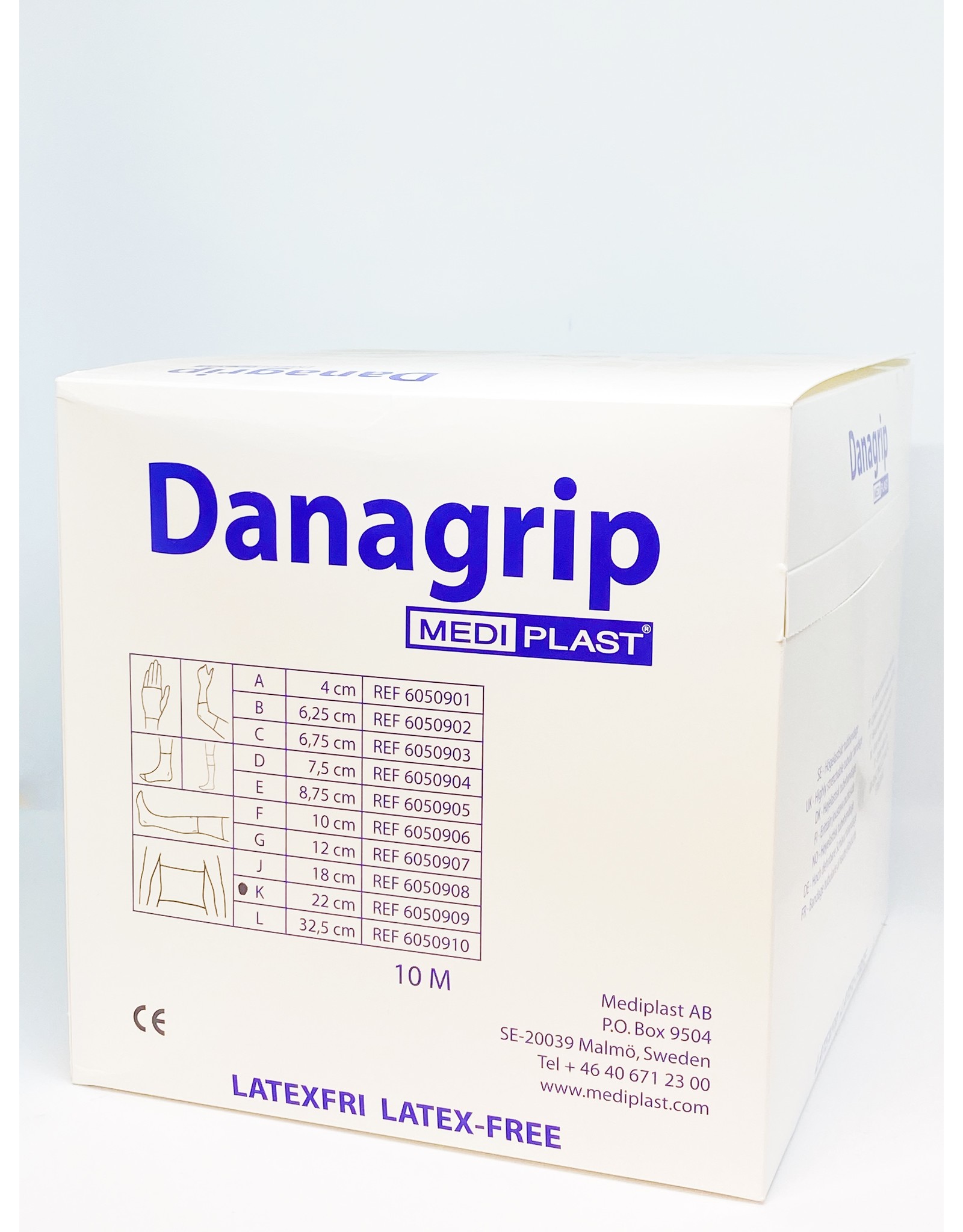 Mediplast Danagrip Tubular Bandage for Compression - 22cm- normal bodies