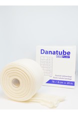 Mediplast Danatube Elastisch Buisverband 7.8cm=8cm x 20m - Hoofd, knie en Dij