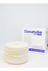 Mediplast Danatube Elastisch Buisverband 7.8cm=8cm x 20m - Hoofd, knie en Dij