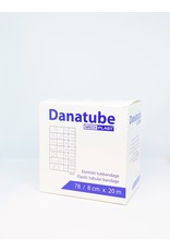 Mediplast Danatube Elastisch Buisverband 7.8cm=8cm x 20m - Hoofd, knie en Dij