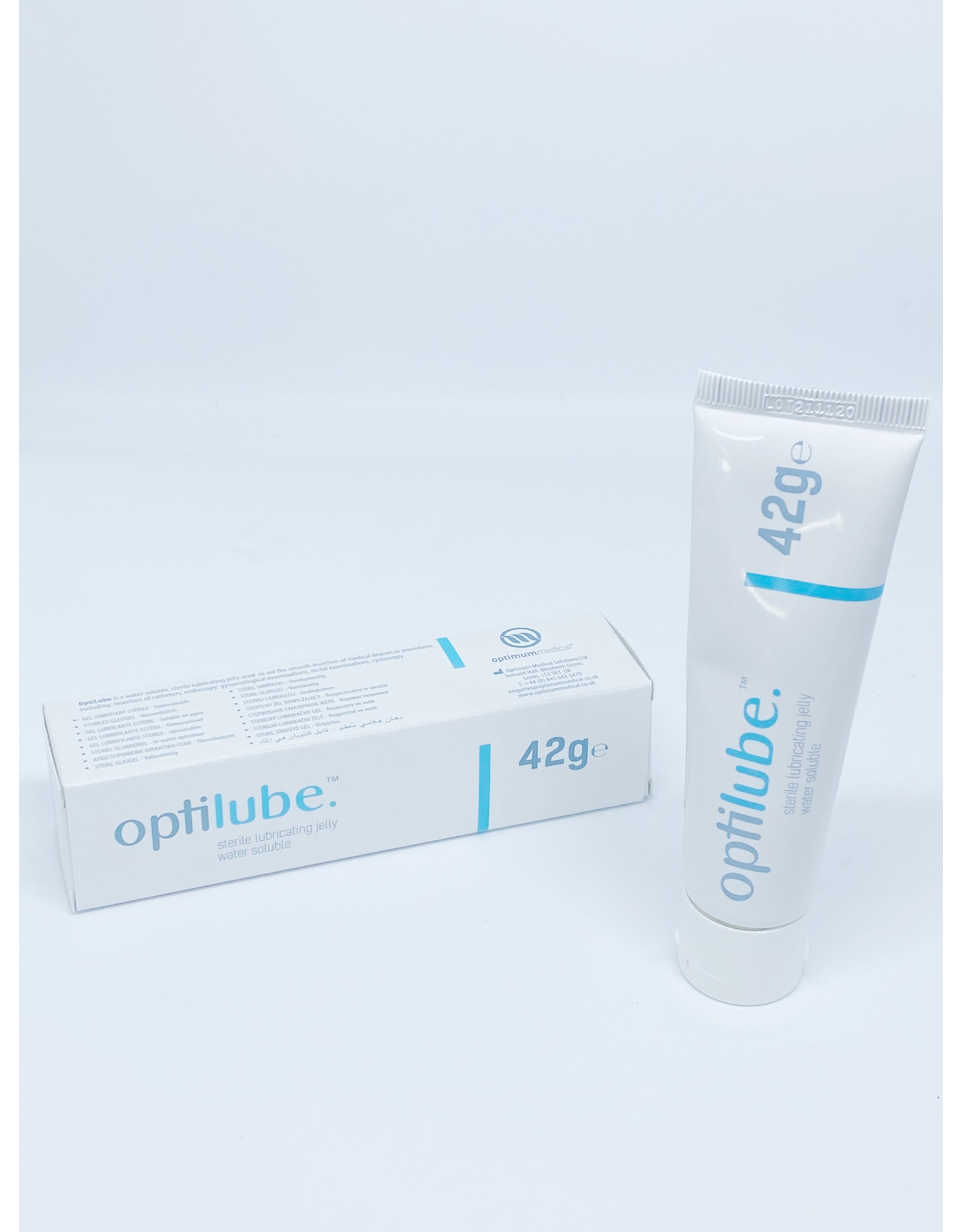 Optilube Optilube sterile lubricating jelly tube 42g