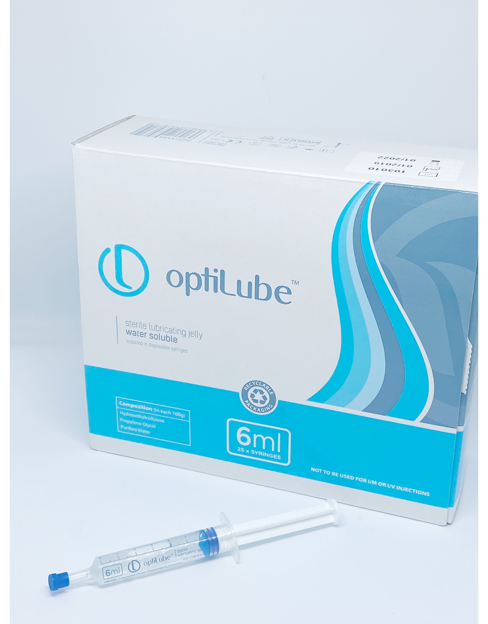 Optimum Optilube medisch glijmiddel - spuit 6 ml